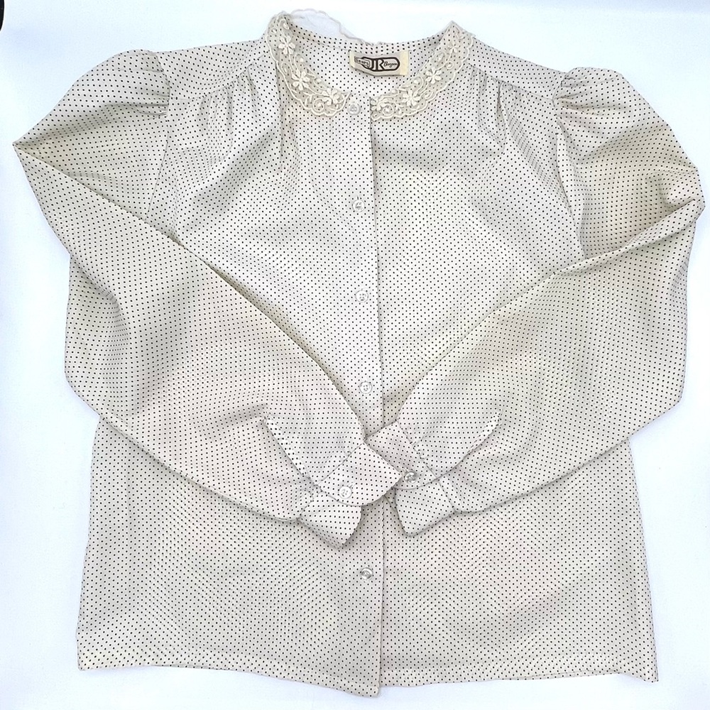 Vintage Sears JR Bazaar blouse, Size M